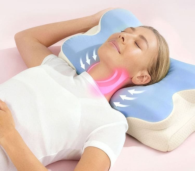 Melara Air Pillow - Ergonomic Butterfly Design
