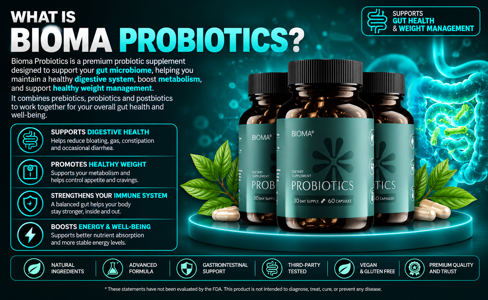 What Bioma Probiotics is and how it is positioned